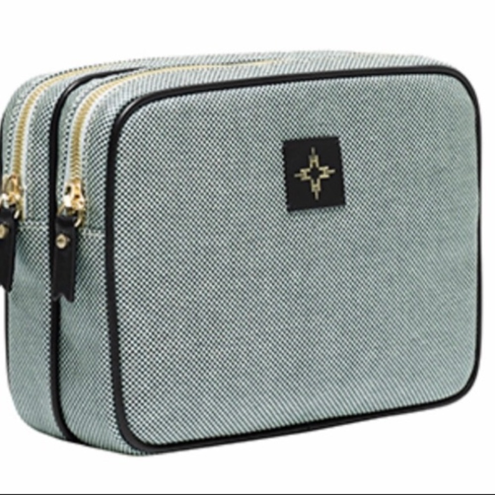 NWT India Hicks Zip Around Dark Grey - Picture 5 of 7